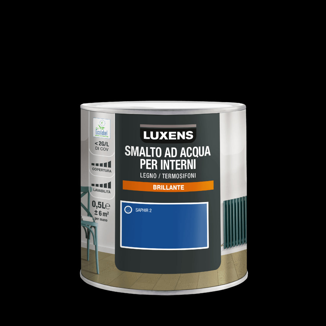 SAPHIR 2 BRILLIANT LUXENS INTERIOR WATER ENAMEL 500ML