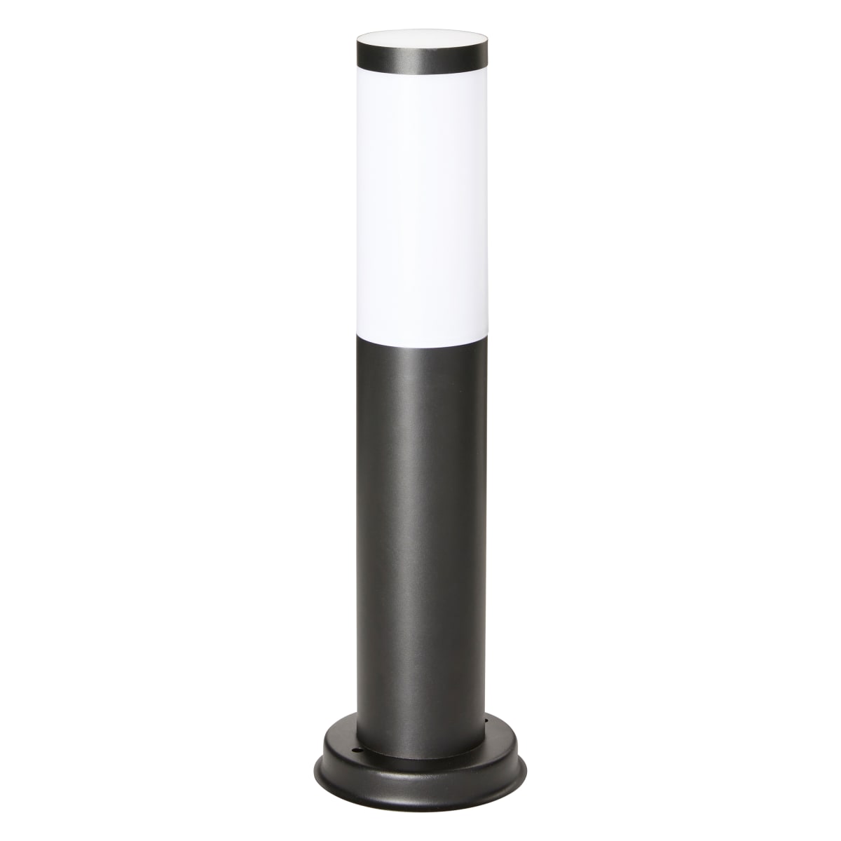 BLACK PLASTIC TRAVIS STREETLIGHT 45CM E27=40W IP44