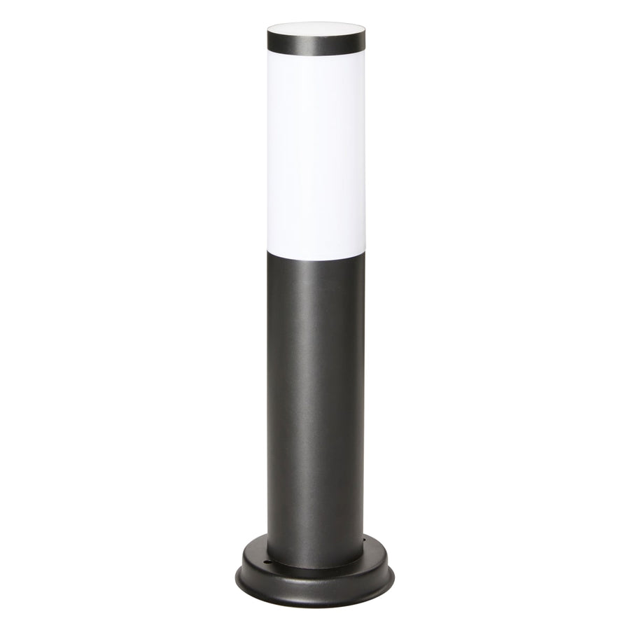 BLACK PLASTIC TRAVIS STREETLIGHT 45CM E27=40W IP44