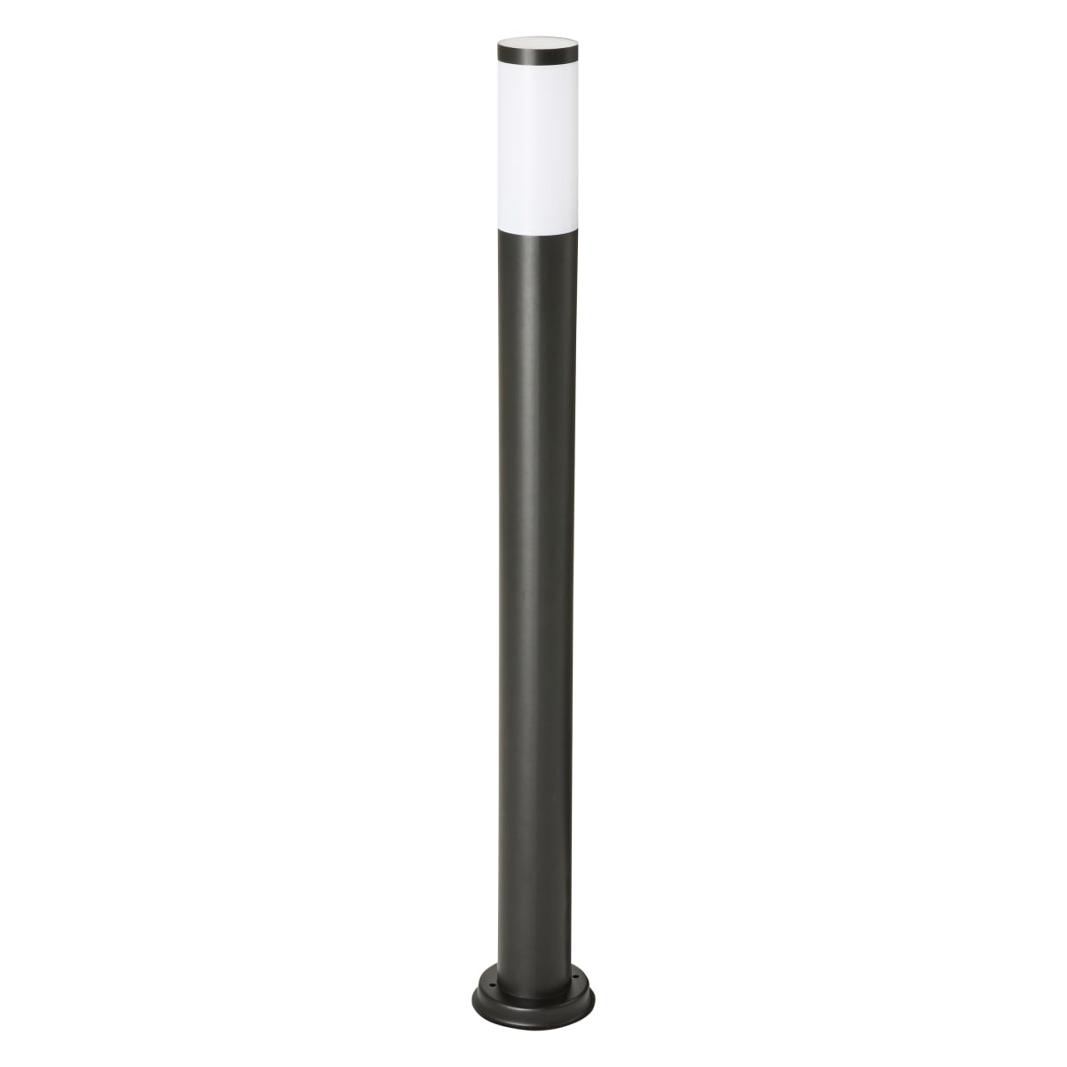 BLACK PLASTIC TRAVIS STREETLIGHT 100CM E27=40W IP44