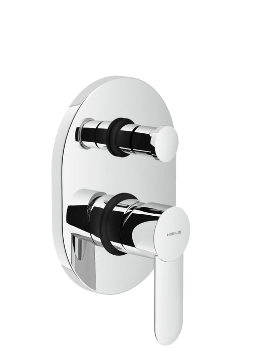 Bricocenter MISCELATORE INCASSO DOCCIA ABX NOBIL CON DEVIATORE CROMO