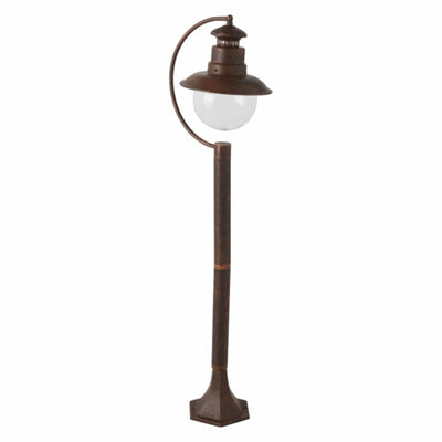 Bricocenter LAMPIONE MARINA ACCIAIO RUGGINE H108 CM E27=60W IP44