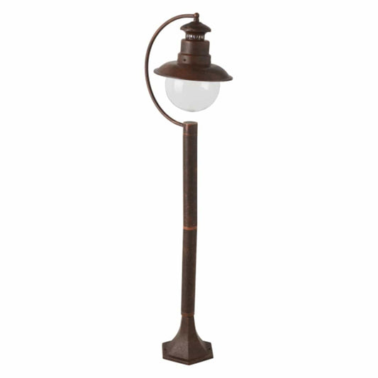 Bricocenter LAMPIONE MARINA ACCIAIO RUGGINE H108 CM E27=60W IP44