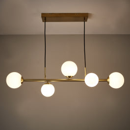 CALLAS CHANDELIER METAL GOLD D12 CM 5XG9