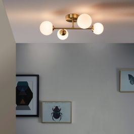 CALLAS CEILING LAMP METAL GOLD D12 CM 4XG9