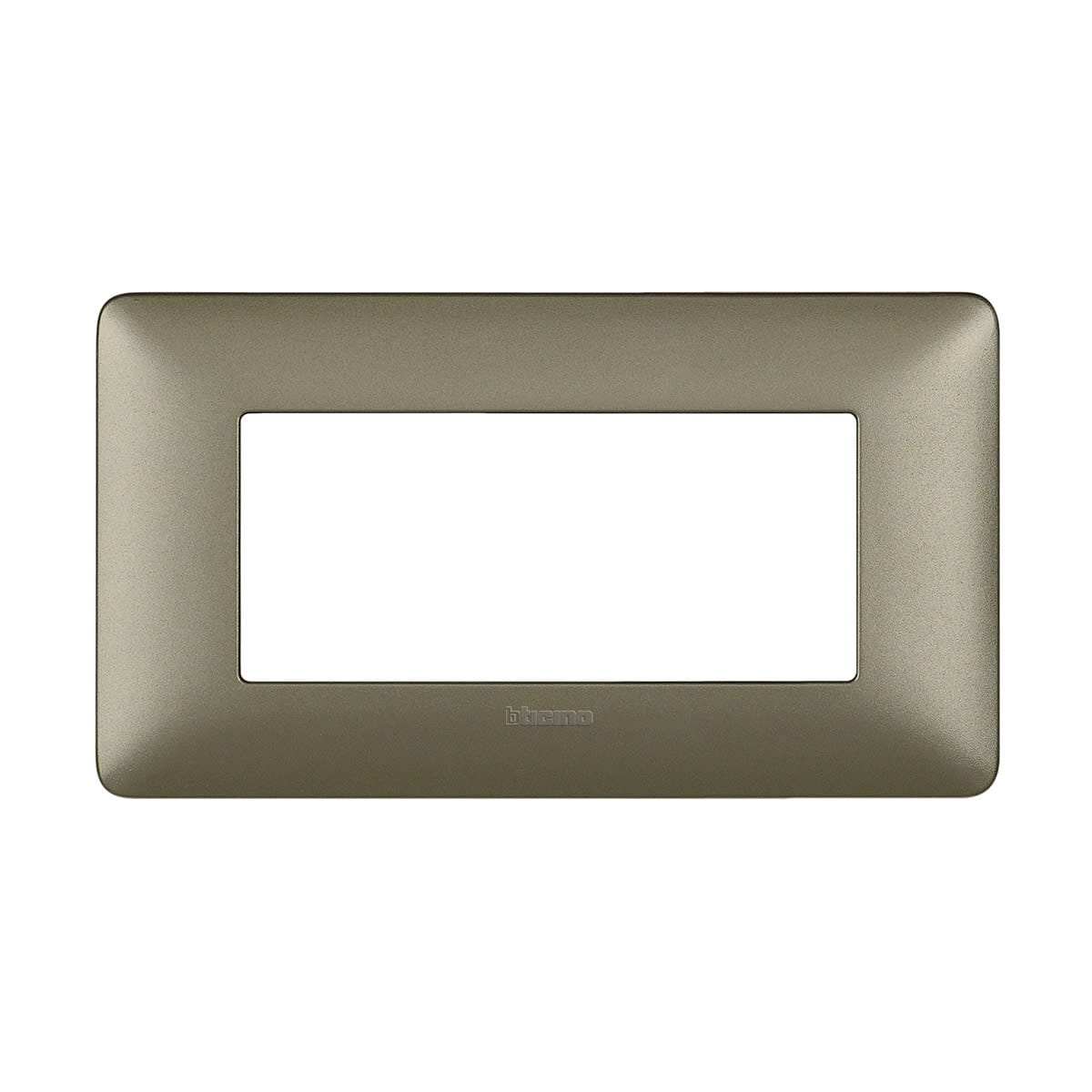 Bricocenter MATIX PLATE 4 PLACES TITANIUM