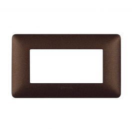 MATIX PLATE 4 PLACES BROWN COFFEE