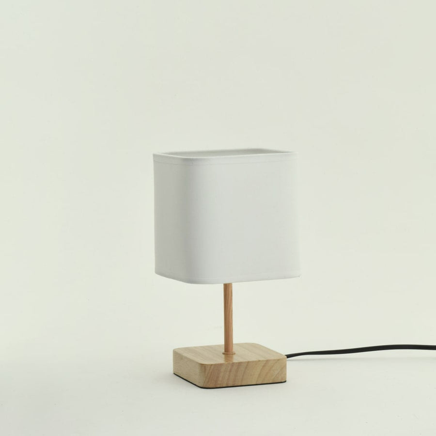 Bricocenter LAMPADA DA TAVOLO AKORA BIANCO H23 CM E14=40W