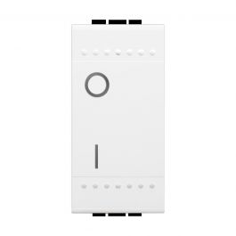 LIVING LIGHT DOUBLE POLE SWITCH 16A WHITE