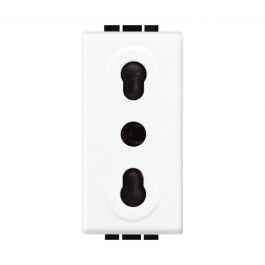 SOCKET 10/16A LIVING LIGHT WHITE