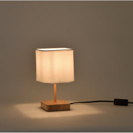 TABLE LAMP AKORA WHITE H23 CM E14=40W