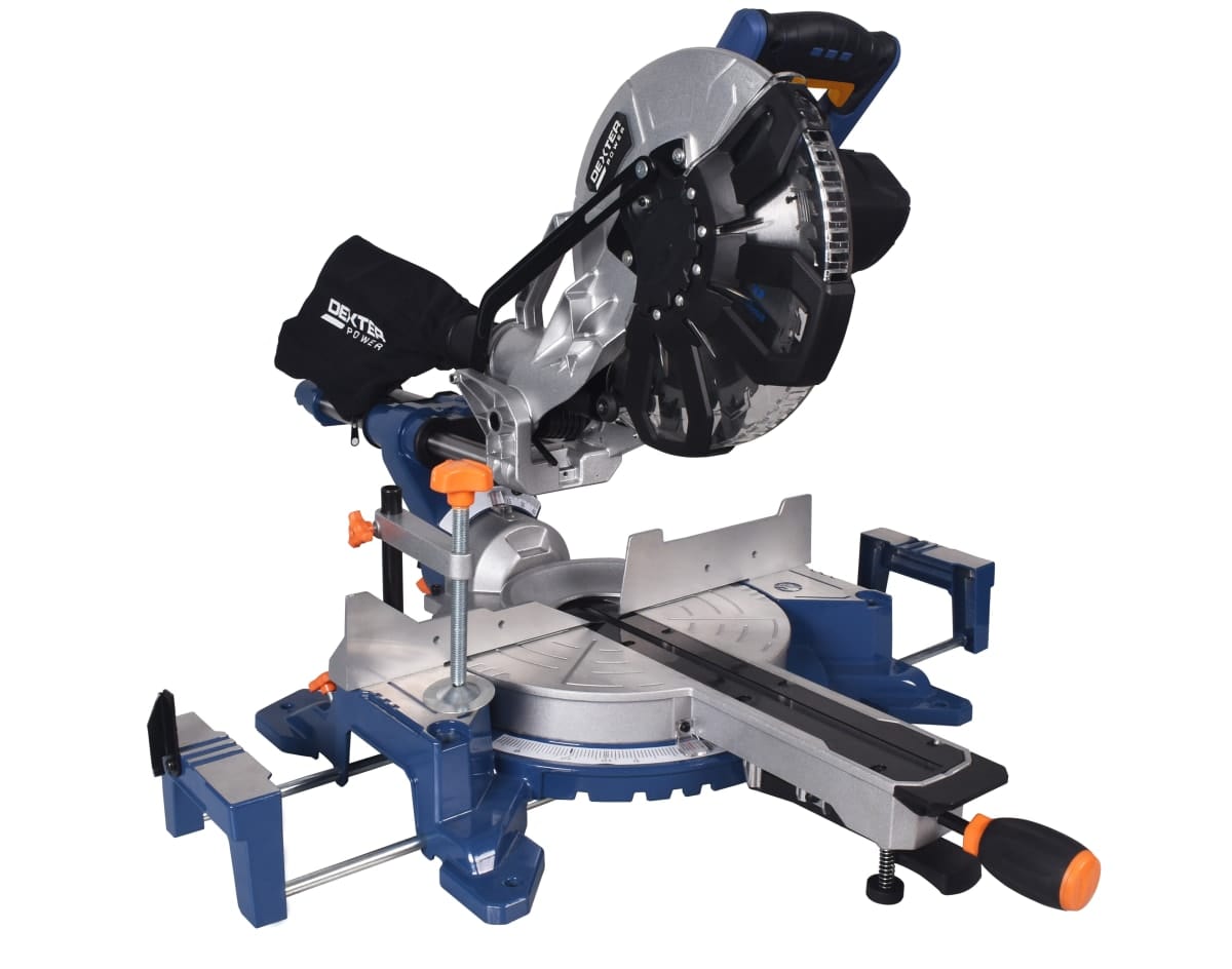 DEXTER MITRE SAW 2000W255 MM, ALUMINIUM BASE, WITHOUT LASER