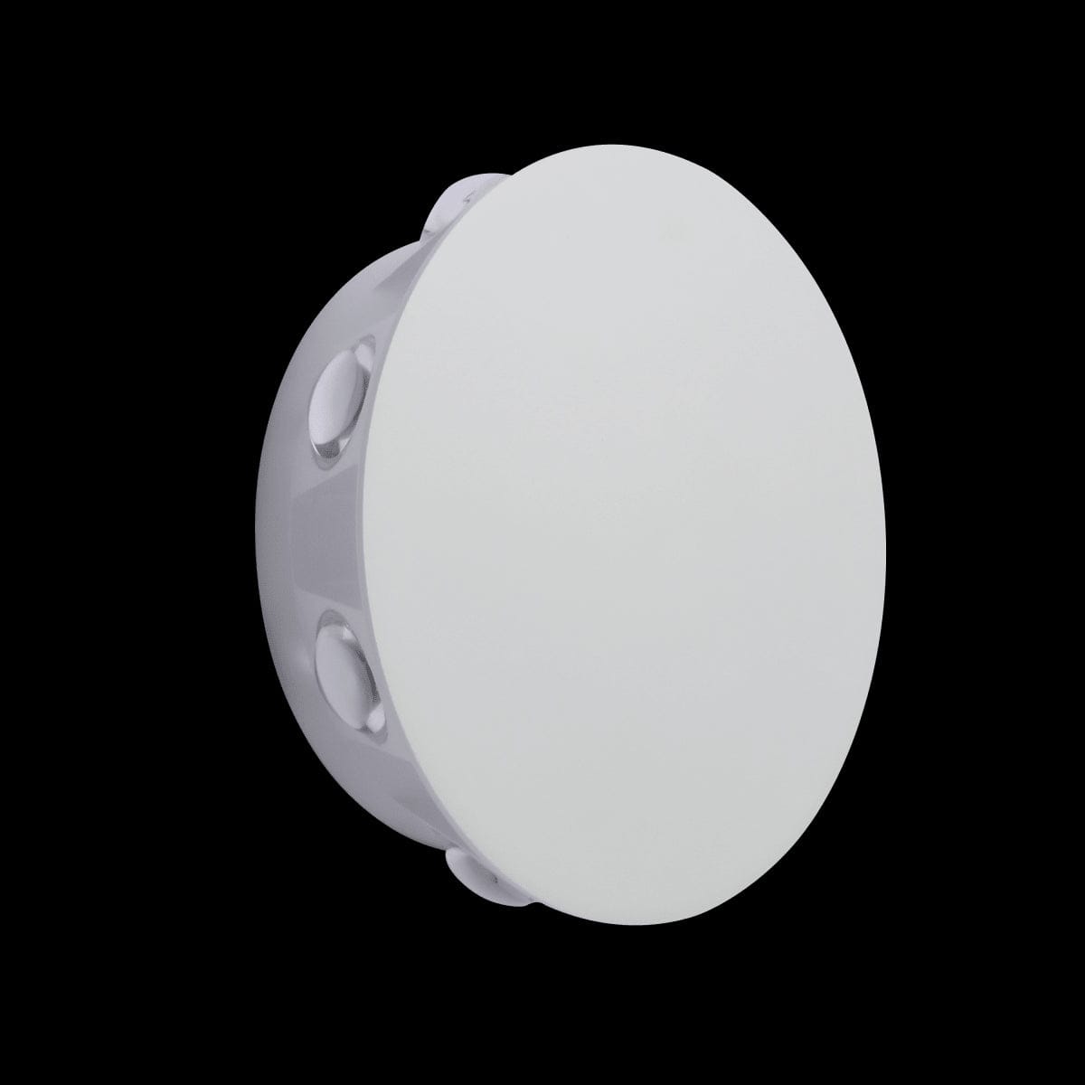 Bricocenter TORVI ALUMINIUM WALL LIGHT WHITE D16 CM LED 8W NATURAL LIGHT