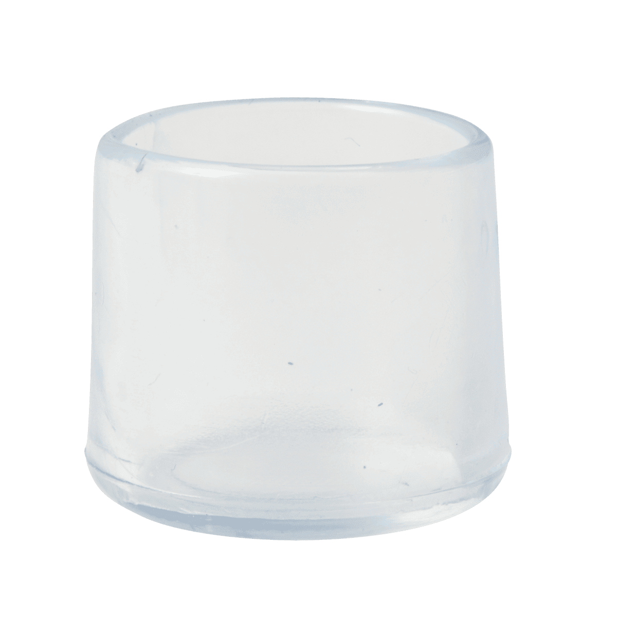 PLASTIC SOCK D20 MM TRANSPARENT, 4 PIECES