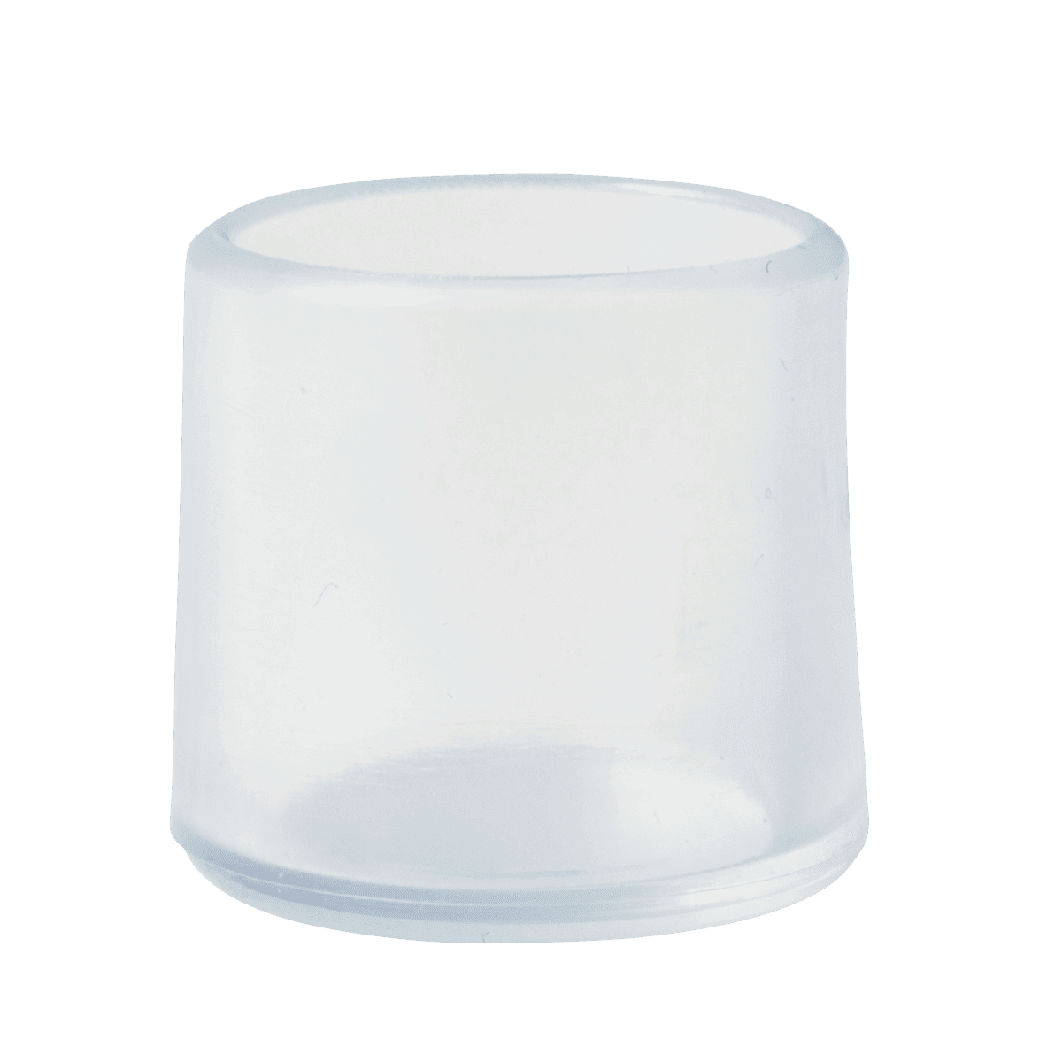 PLASTIC SOCK D18 MM TRANSPARENT, 4 PIECES