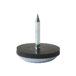 SKID SLIDE WITH NAIL STANDERS D 20 MM GREY, 4 PIECES