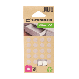 ADHESIVE BUMPER D10 MM, 36 PIECES