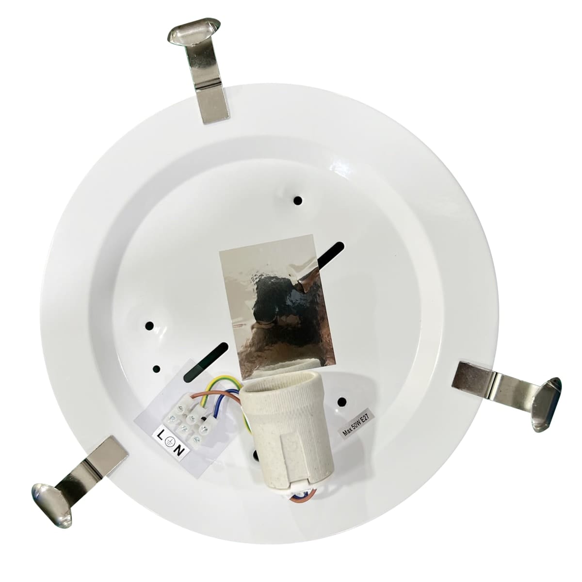 Bricocenter CEILING LIGHT ISLAND ALABASTER WHITE D30 E27=60W