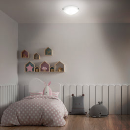 CEILING LIGHT ISLAND ALABASTER WHITE D30 E27=60W