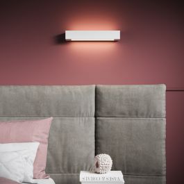 MALO PLASTER WALL LIGHT WHITE 36X7X9CM 2XE14