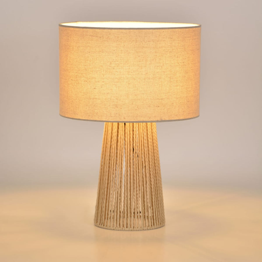 Bricocenter MIKONA TABLE LAMP NATURAL ROPE H40 CM E27