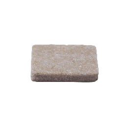 4MM ADHESIVE FELT PADS 25X25MM. 8PZ