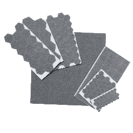 ADHESIVE FELT PADS ASSORT 2MM