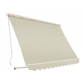 AWNING DROP S/CASSONE BEIGE SOLID COLOR