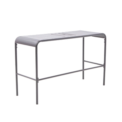 CAFE II 120X45 FIXED BALCONY TABLE 2-4 PLACES STEEL ANTHRACITE