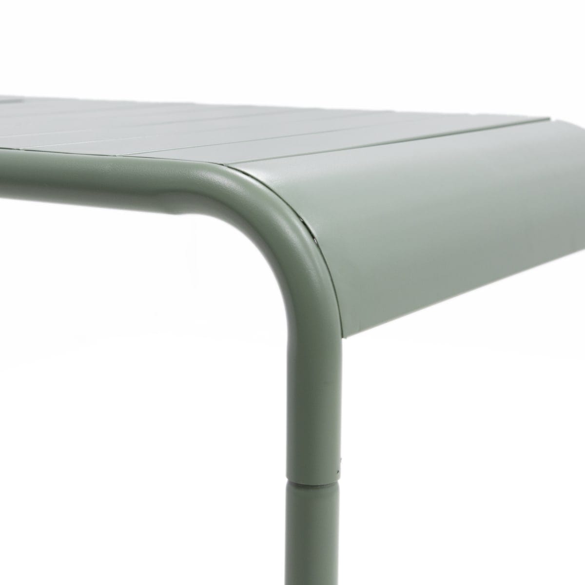 Bricocenter TAVOLO DA BALCONE CAFE II 120X45 FISSO 2-4POSTI IN ACCIAIO VERDE