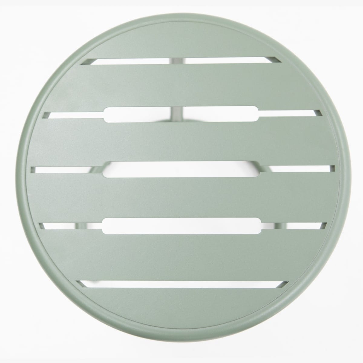 Bricocenter SET DI 2 TAVOLINI BASSI CAFE II GIGOGNE ACCIAIO D41H46 D31H41 VERDE