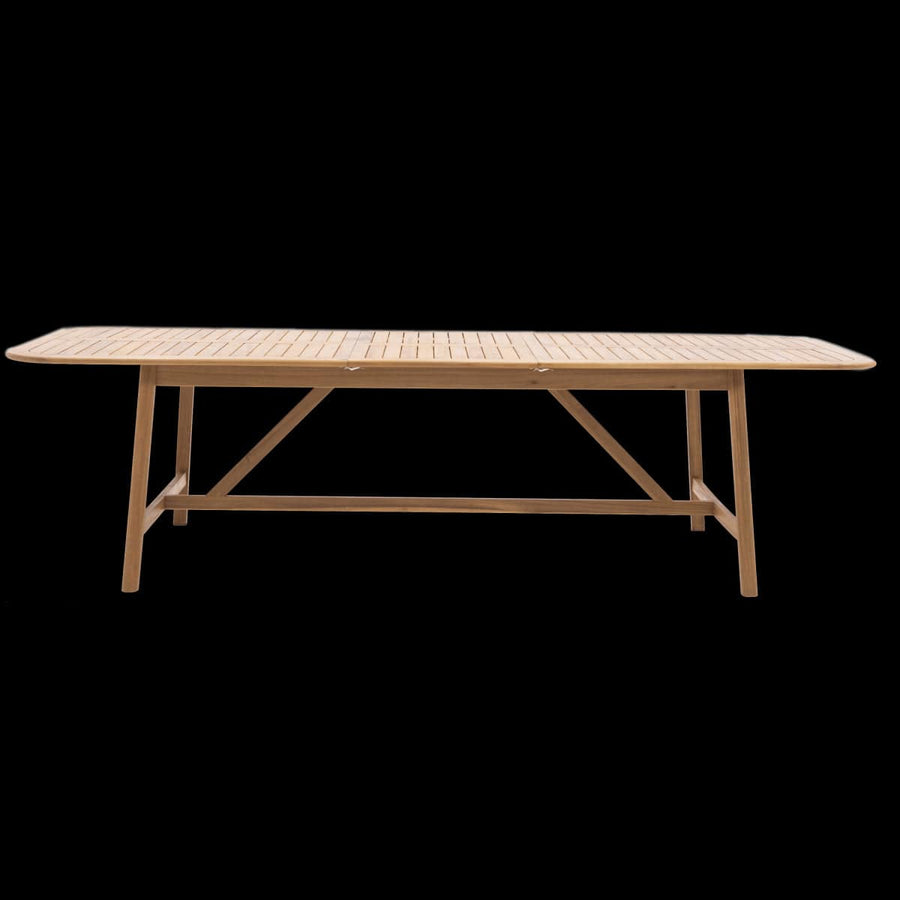 Bricocenter TAVOLO PRANZO ESTENSIBILE NATERIAL OASIS 219/278X100 FSC ACACIA