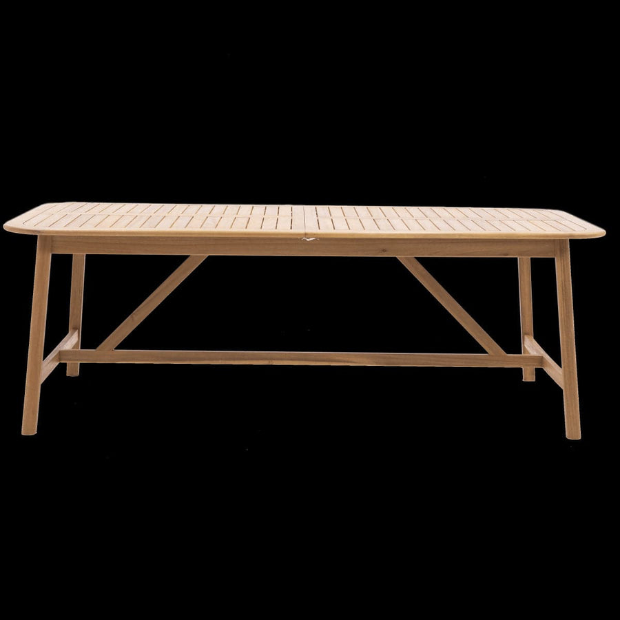 Bricocenter TAVOLO PRANZO ESTENSIBILE NATERIAL OASIS 219/278X100 FSC ACACIA