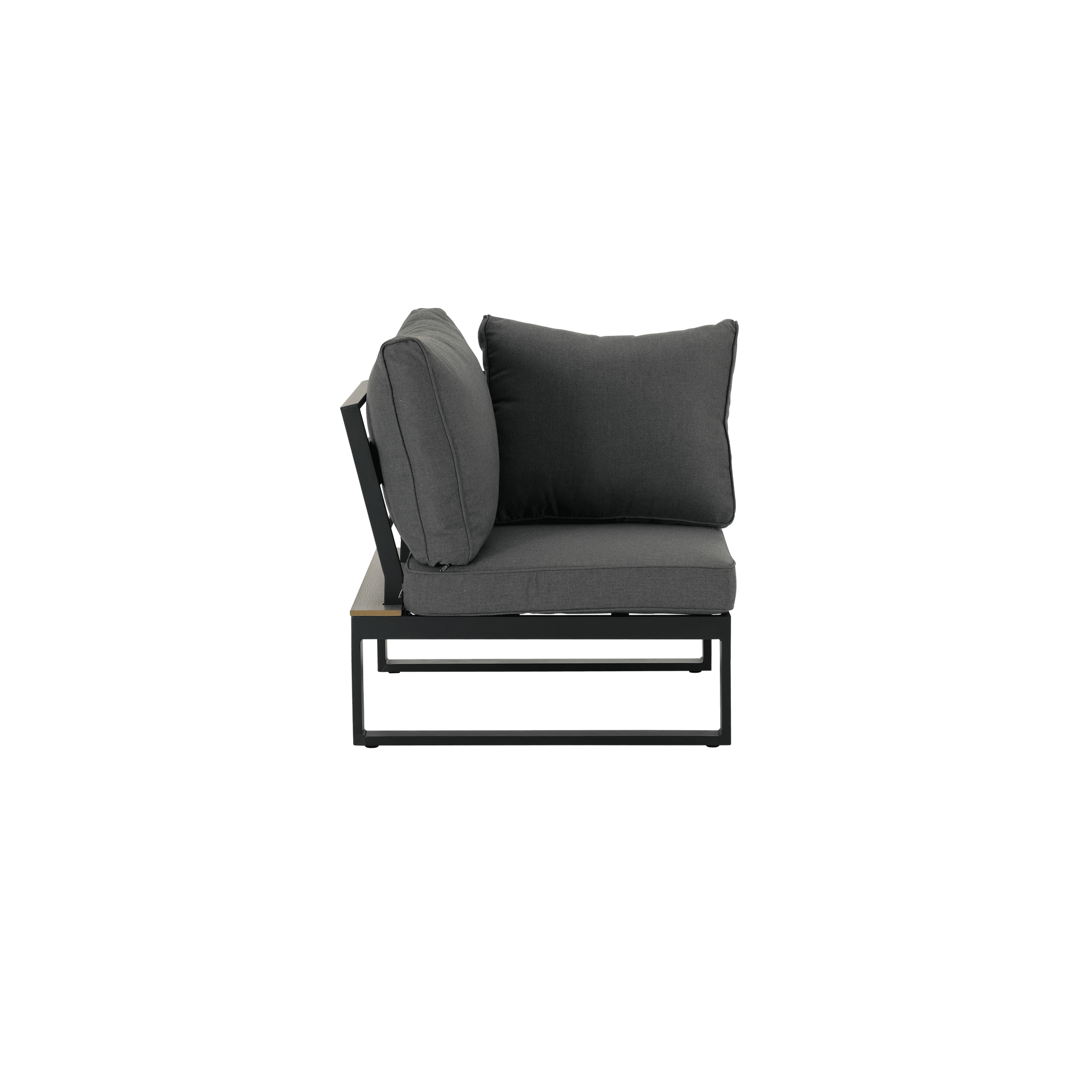 SET AD ANGOLO CLARA 5 POSTI CON TAVOLINO