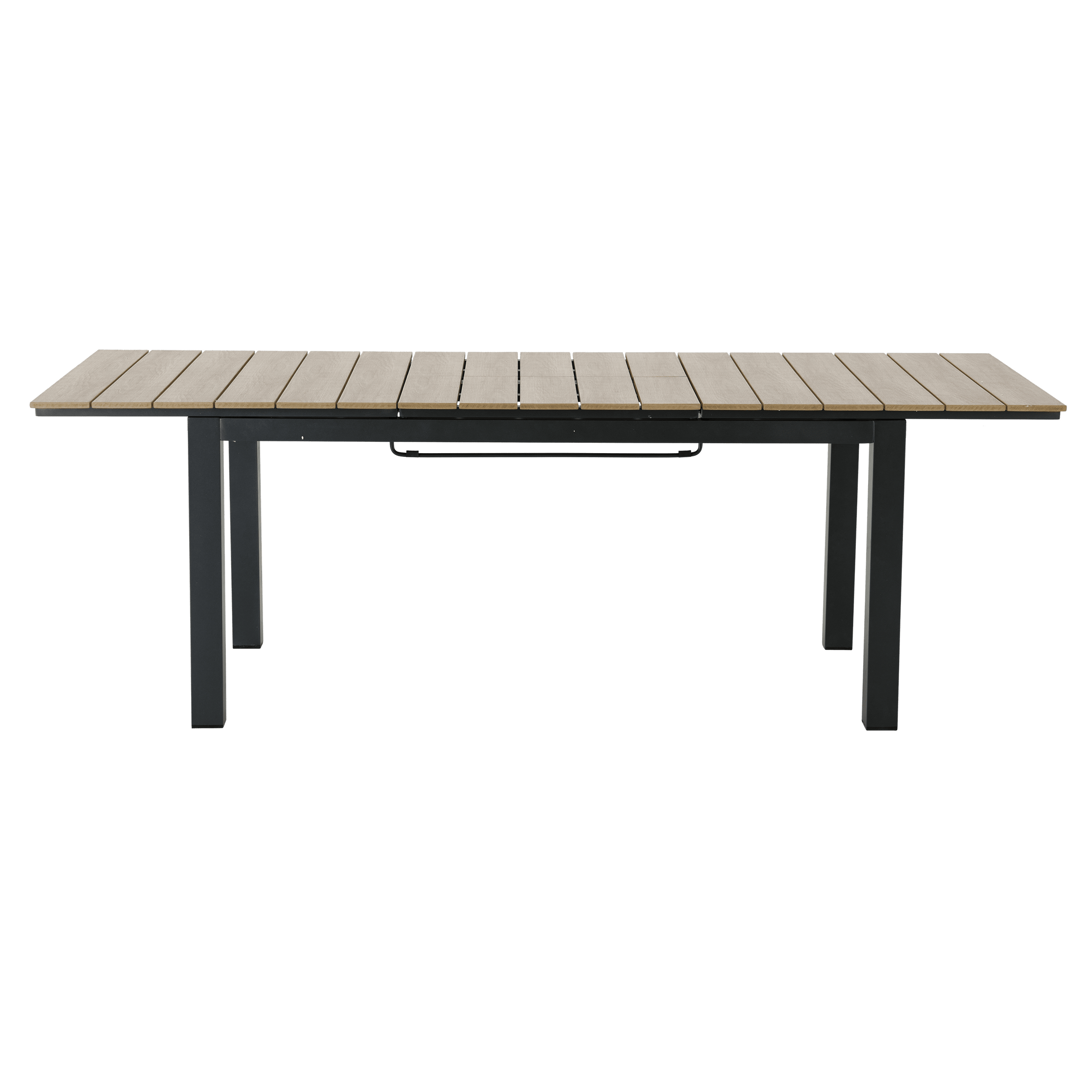 CLARA EXTENDABLE TABLE 6/8 SEATER ALUM