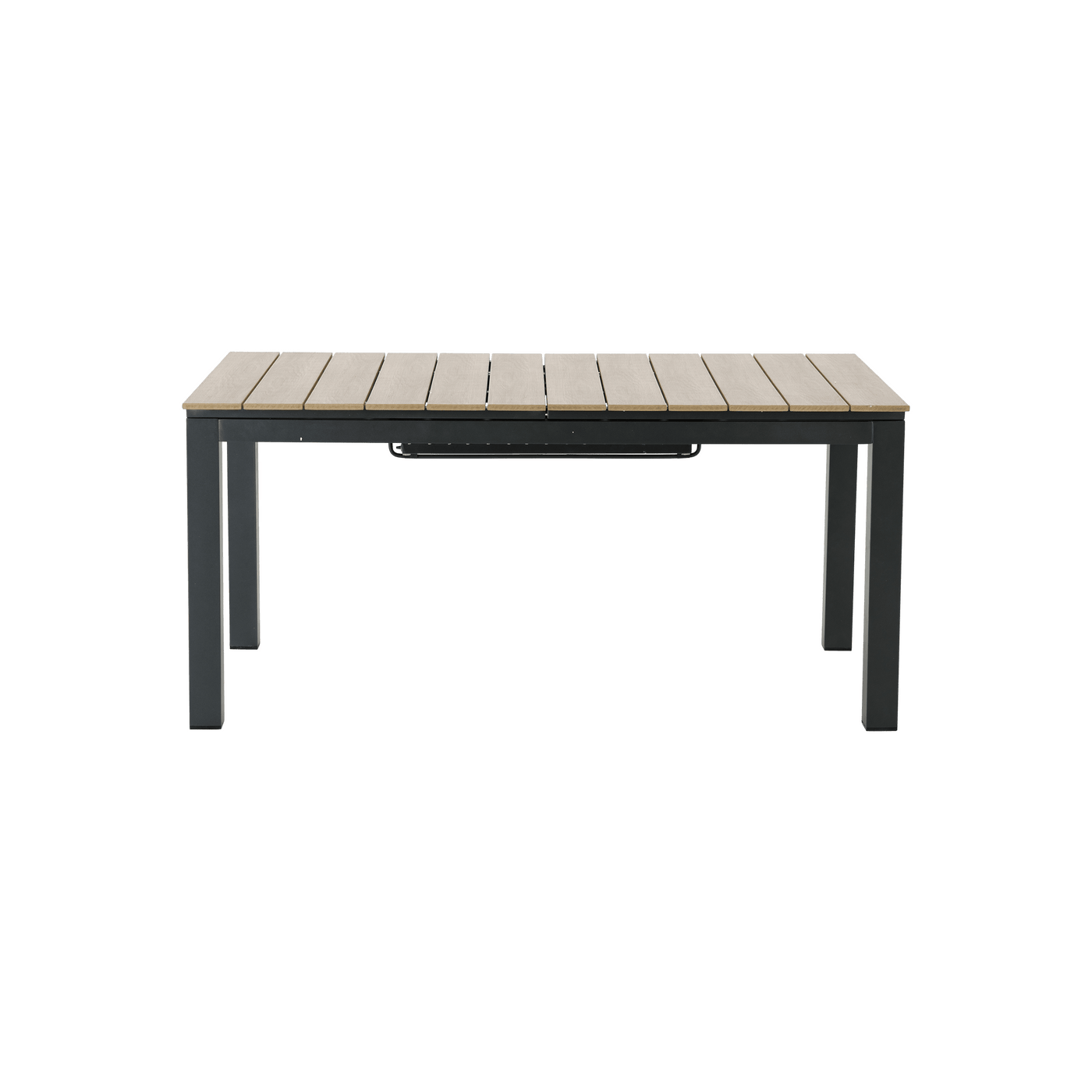 CLARA EXTENDABLE TABLE 6/8 SEATER ALUM