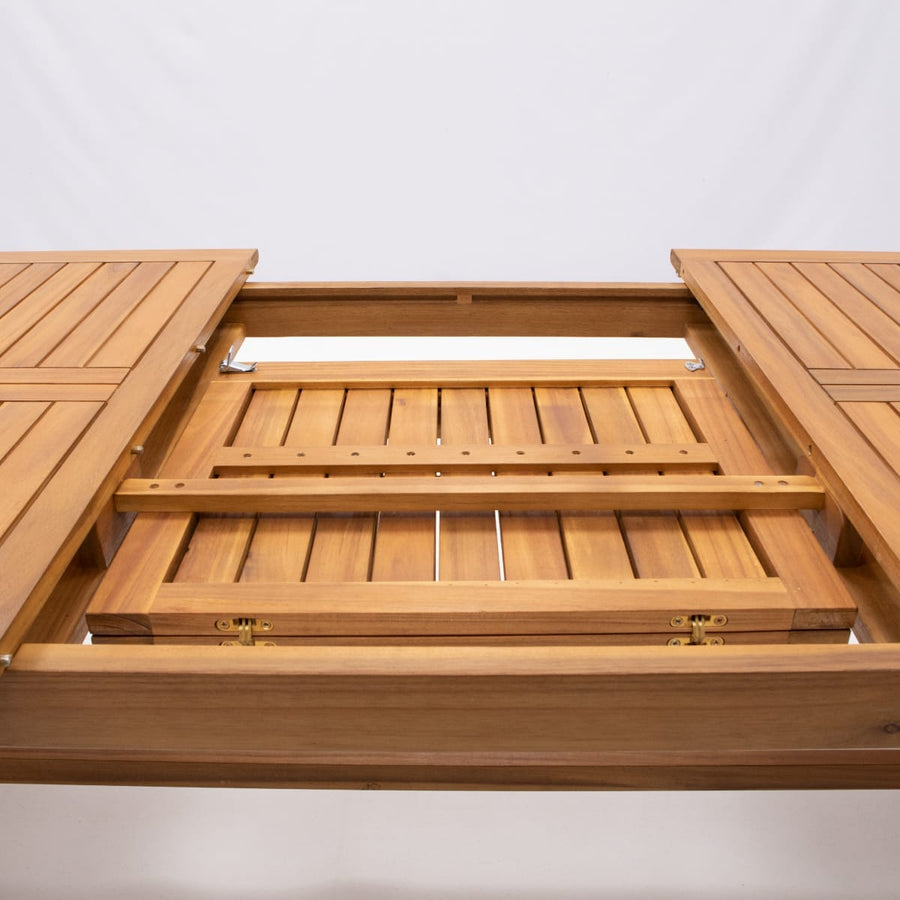 Bricocenter TAVOLO PRANZO ESTENSIBILE NATERIAL OASIS 219/278X100 FSC ACACIA
