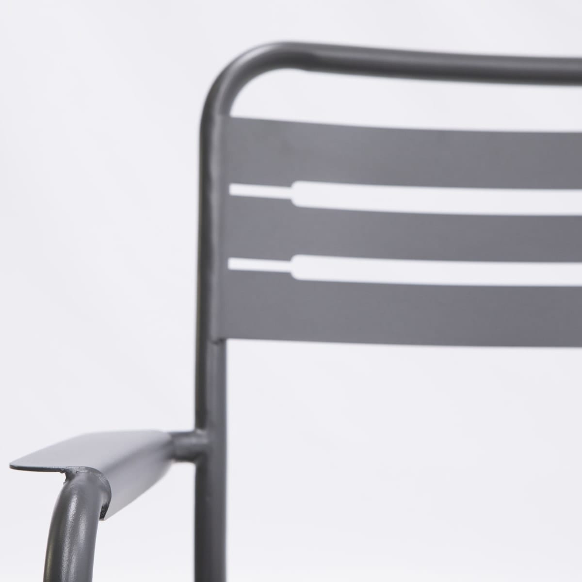 Bricocenter DIVANO 2 POSTI CAFE II ACCIAIO 120.5X71.5X71.5 CM SENZA CUSCINI ANTRACITE