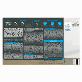 LUXENS BLACK MATT INTERIOR WATER ENAMEL 500 ML