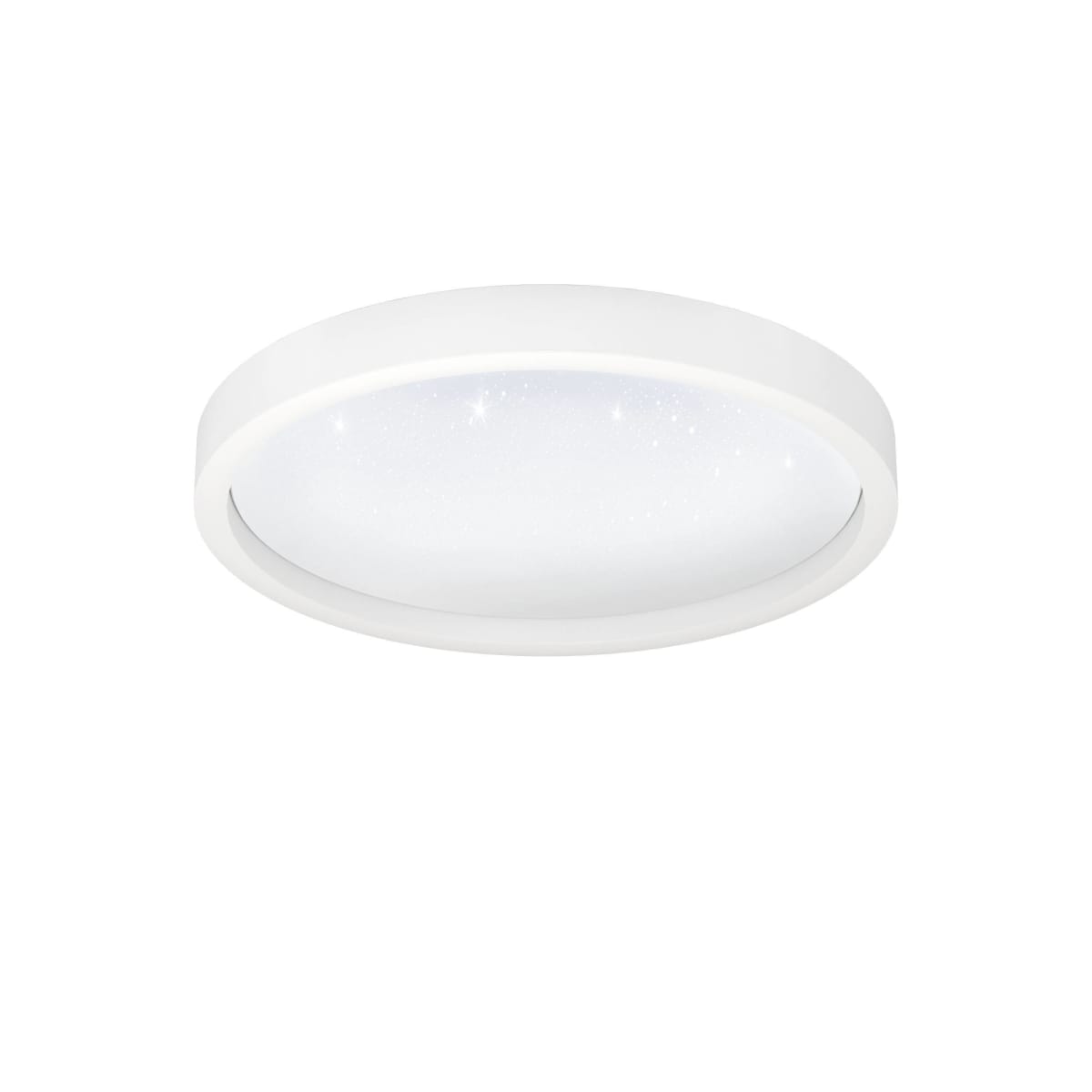 Bricocenter MONTEMORELOS ALUMINIUM CEILING LAMP WHITE D42 CM LED 17.8W CCT DIMMABLE