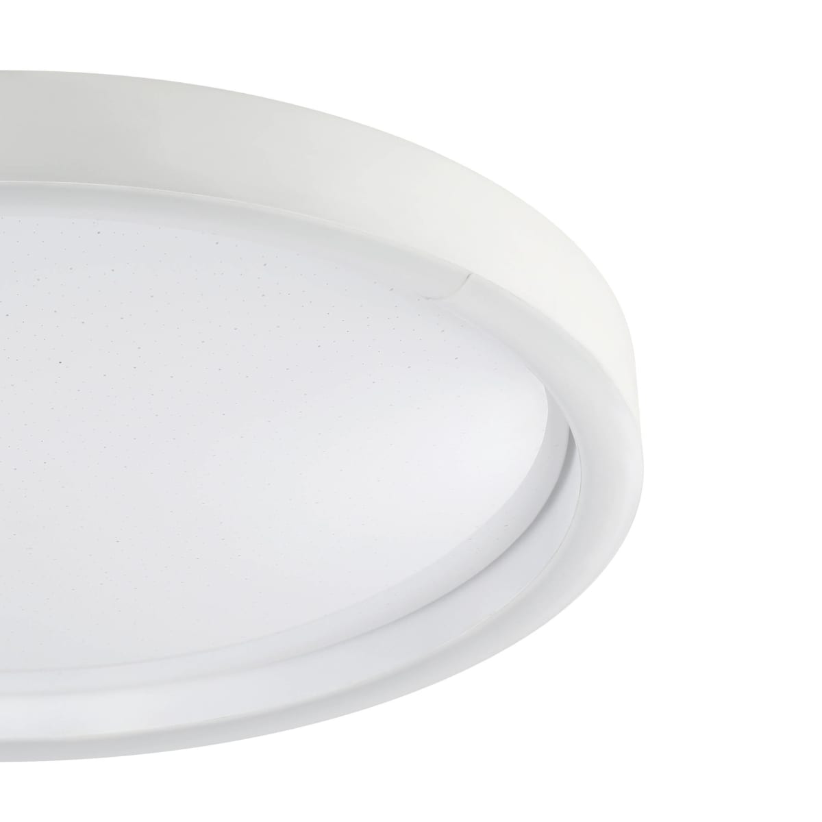 Bricocenter MONTEMORELOS ALUMINIUM CEILING LAMP WHITE D42 CM LED 17.8W CCT DIMMABLE