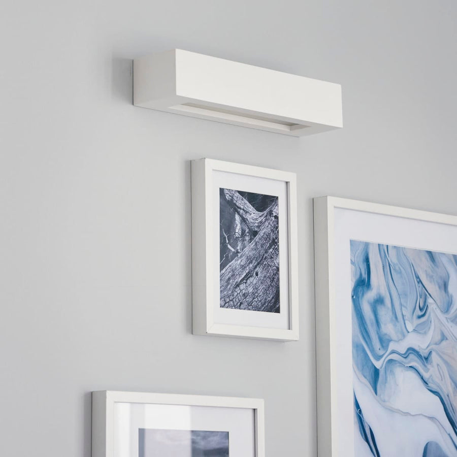 Bricocenter MALO PLASTER WALL LIGHT WHITE 36X7X9CM 2XE14