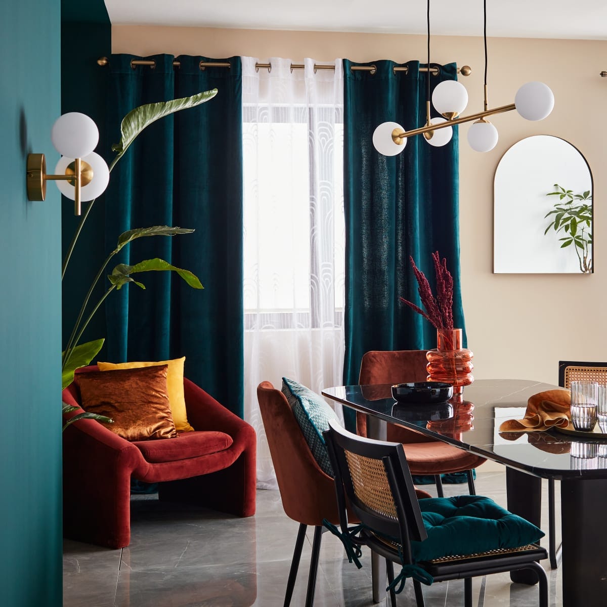 Bricocenter CALLAS CHANDELIER METAL GOLD D12 CM 5XG9