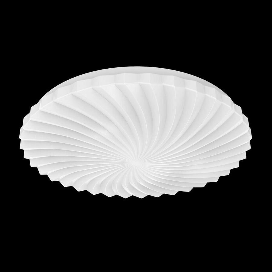 Bricocenter CAIPI CEILING LIGHT METAL WHITE D38 CM LED 20W NATURAL LIGHT