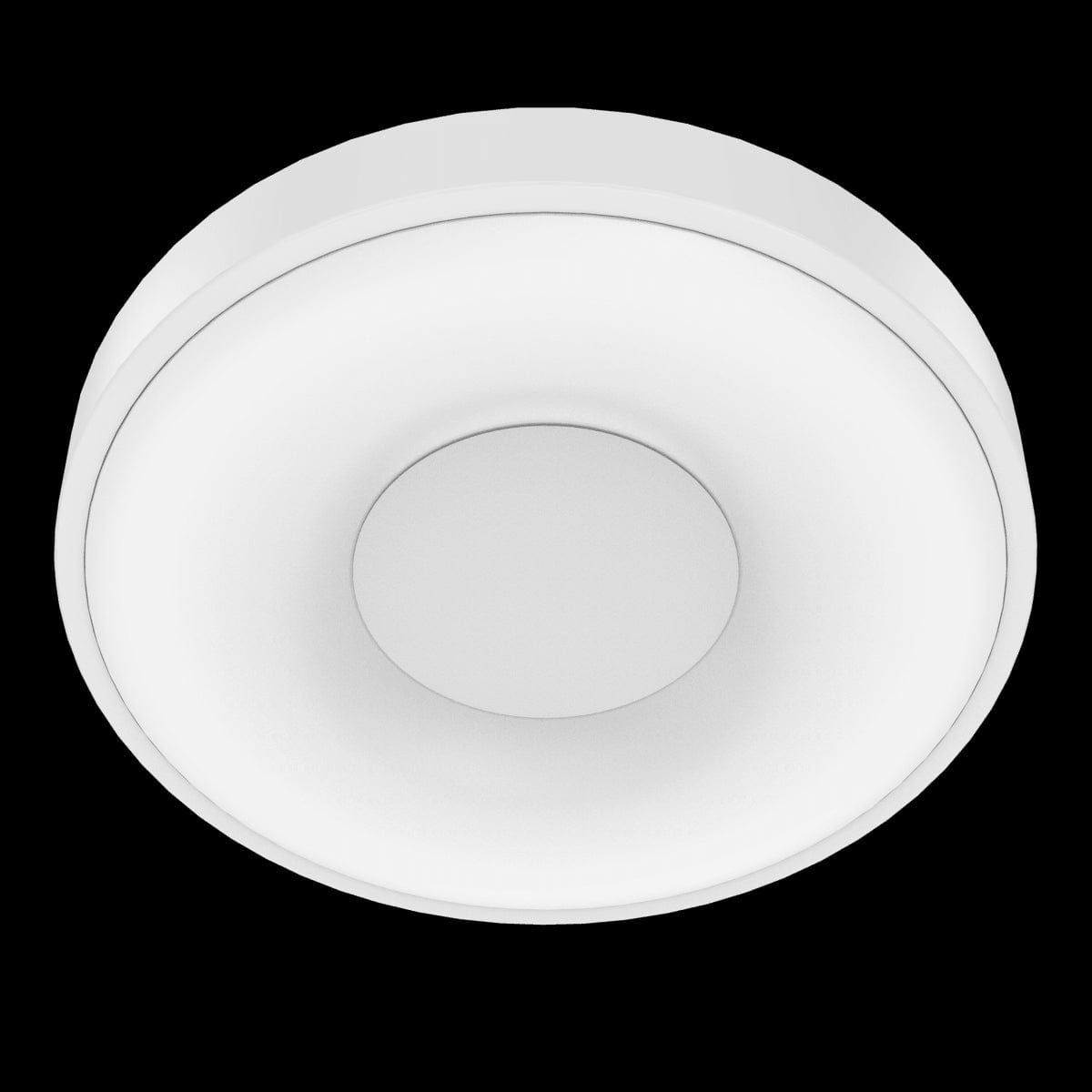 Bricocenter CEILING LAMP PIAZO METAL WHITE D48 CM LED 65W CCT DIMMABLE