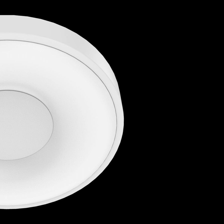 Bricocenter CEILING LAMP PIAZO METAL WHITE D48 CM LED 65W CCT DIMMABLE