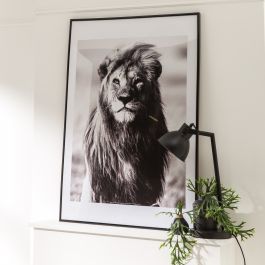 LILA 30X40 CM PVC BLACK FRAME