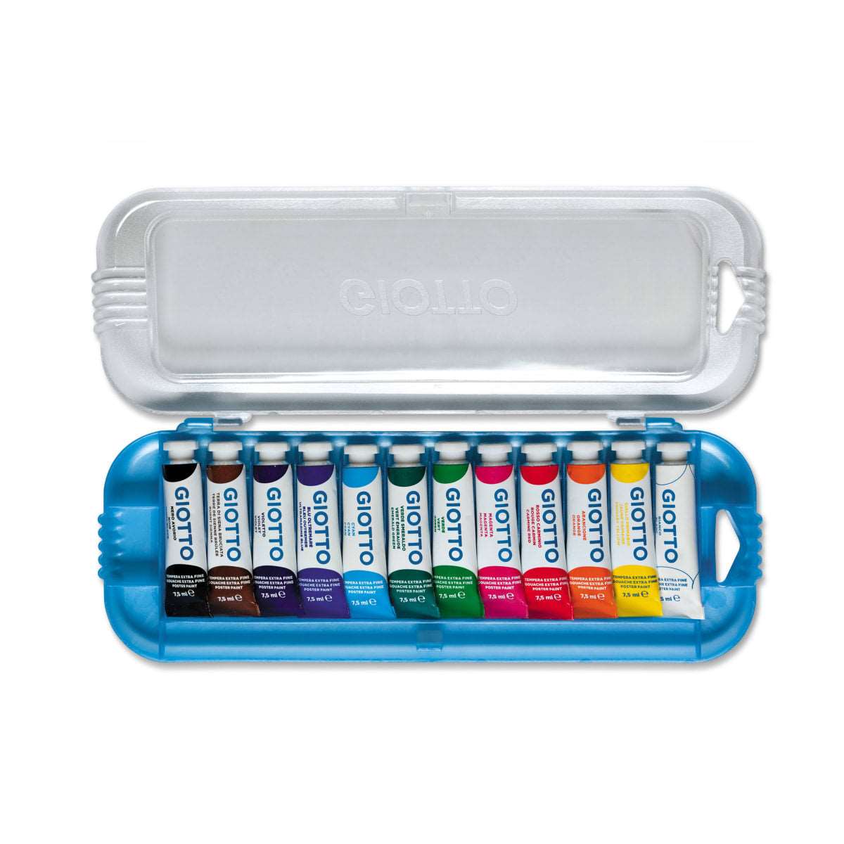 12 TEMPERA COLOURS 7.5ML - best price from Maltashopper.com BR480440125