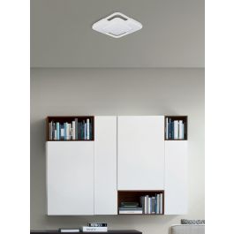 CEILING LAMP ALICIA METAL WHITE 42X42CM LED 36W CCT DIMMABLE