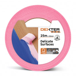 MASKING TAPE FOR DELICATE MEDIA DEXTER PRO 25MMX25MT